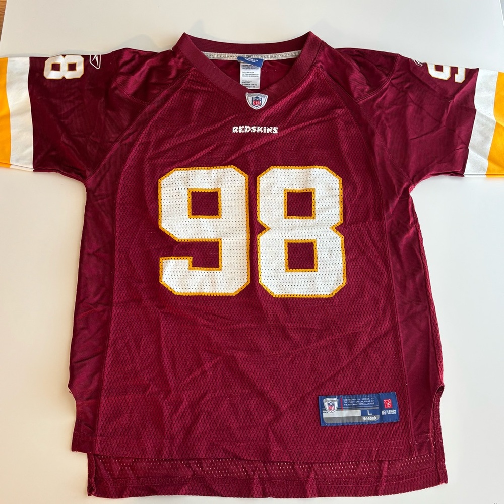 Reebok Kids Washington Redskins Sports Jersey
